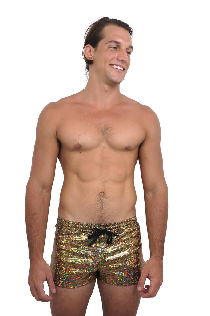 Retro running shorts store men