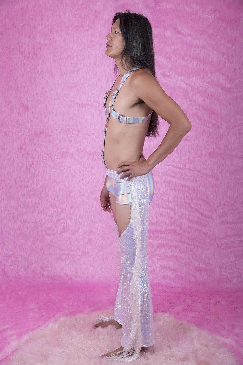 Mens Holographic Chaps | 13 Colors Mens Bottoms SEA DRAGON STUDIO 