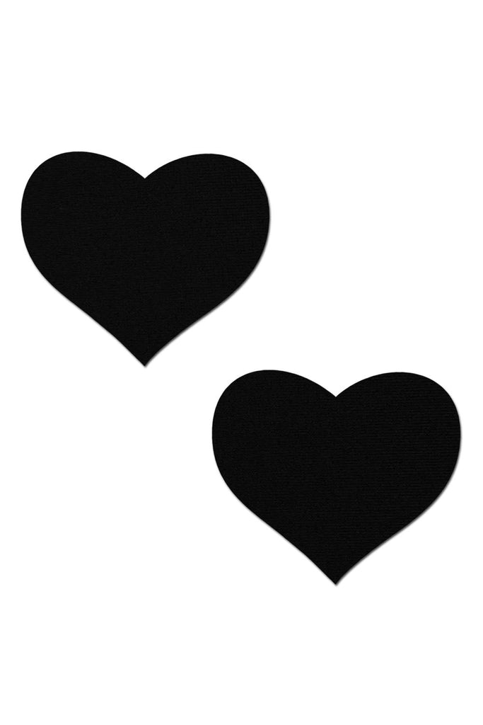 Classic Black Heart Nipple Pasties Pasties PASTEASE 