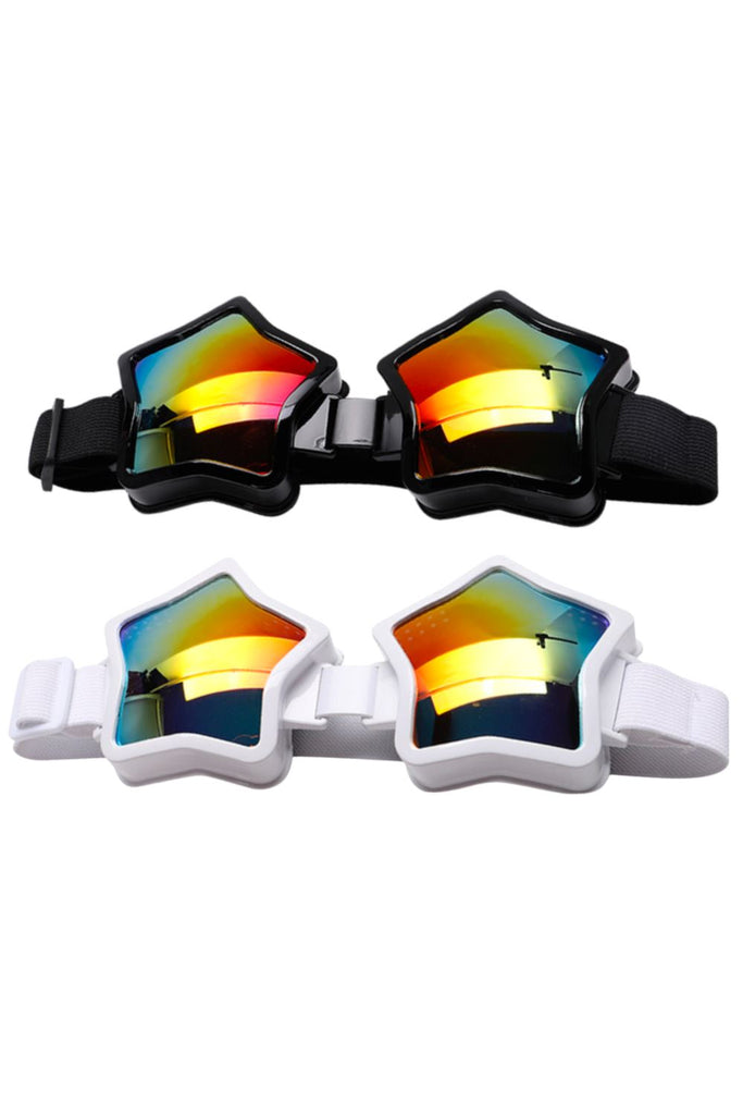 Rock Star Rainbow Heart Goggles | 2 Colors Eyewear Sea Dragon Studio 