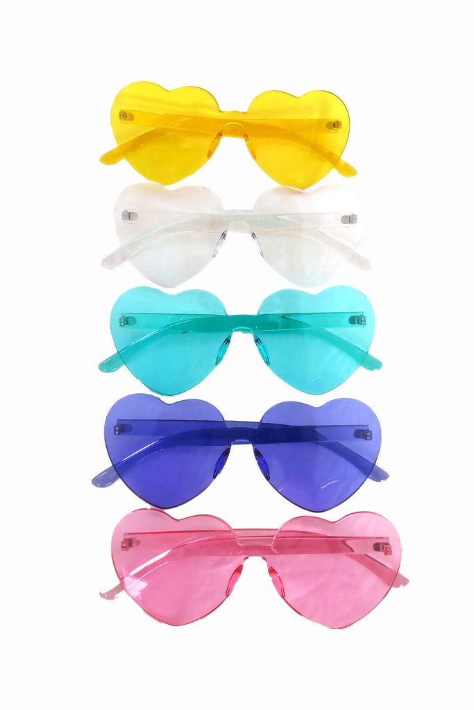 Heart Shaped Sunglasses Accessories Other SEA DRAGON STUDIO 
