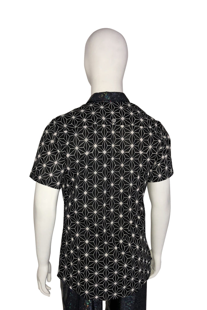 Starburst Short Sleeve Shirt Mens Tops SEA DRAGON STUDIO 