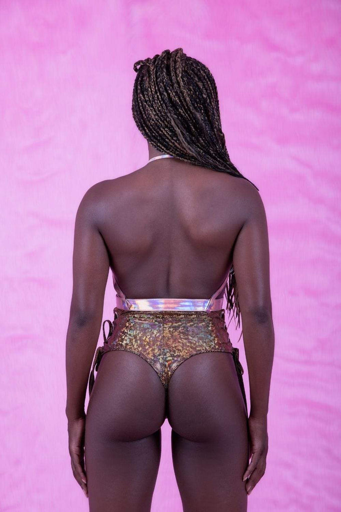No Tassle Hassle Vegan Leather Harness Leather HOLOSEXUAL 