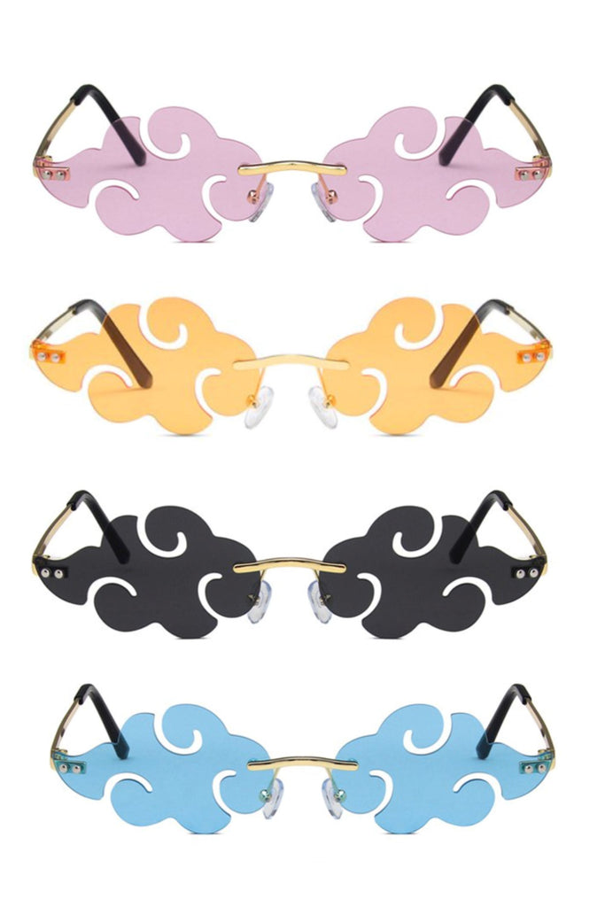 Up In Smoke Rimless Glasses | 4 Colors Eyewear SEA DRAGON STUDIO 