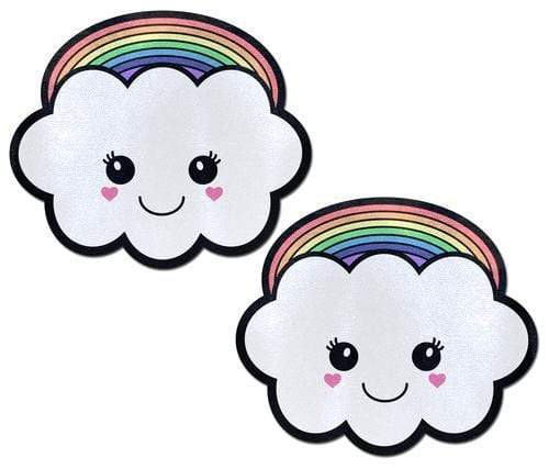 Rainbow Kawaii Cloud Nipple Pasties Pasties PASTEASE 