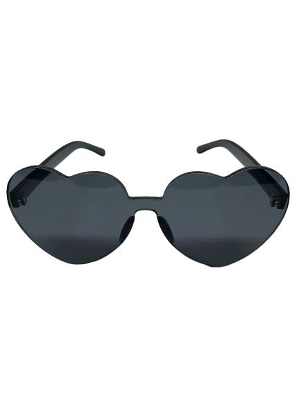 Heart Shaped Sunglasses Accessories Other SEA DRAGON STUDIO Black 